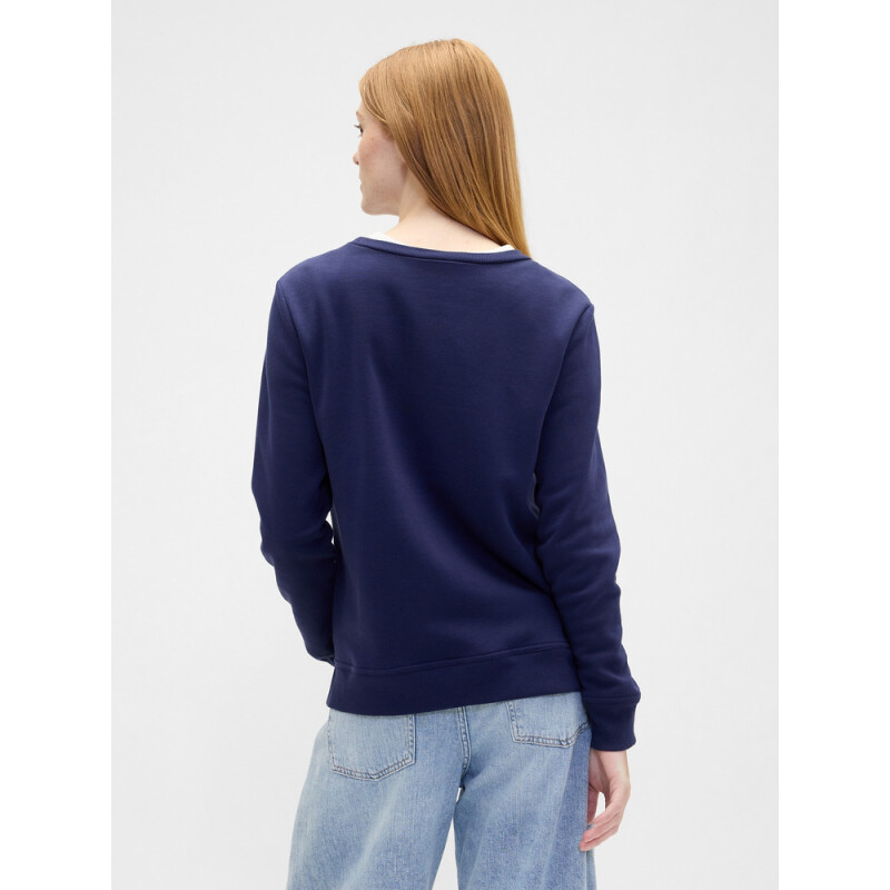 V-LOGO DOORBUSTER CREW NEW NAVY