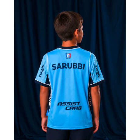 Remera Camiseta Alternativa 3 2026 De Niños Celeste