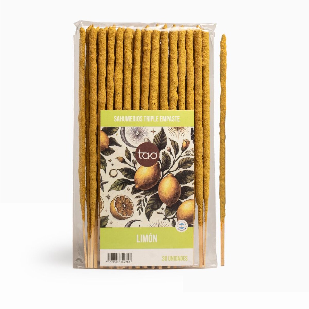 INCIENSO TAO TRIPLE EMPASTE SAGRADA MADRE X30 - PACK X2 - Limón 
