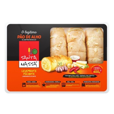 Pan de ajo 400 grs picante Pan de ajo 400 grs picante