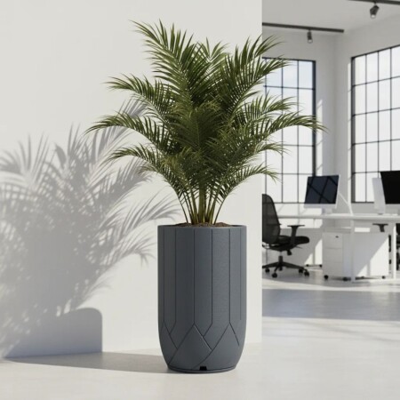 MACETA ALTA STERMINI ARENADA 108 LITROS GRAFITO MACETA ALTA STERMINI ARENADA 108 LITROS GRAFITO