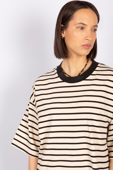 Remera Tory Beige