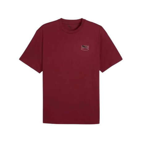 PUMA GRAPHIC GRID TEE Red