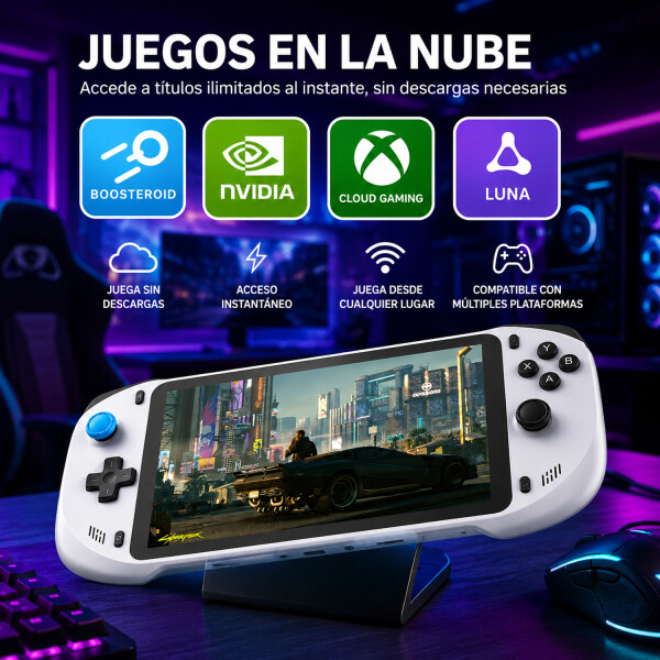 Consola Portátil Abxylute Gaming 4/64gb 7" CONSOLA PORTATIL ABXYLUTE GAMING 4/64