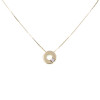 Colgante Mariela de oro amarillo 18K y brillante. Incluye cadena Colgante Mariela de oro amarillo 18K y brillante. Incluye cadena