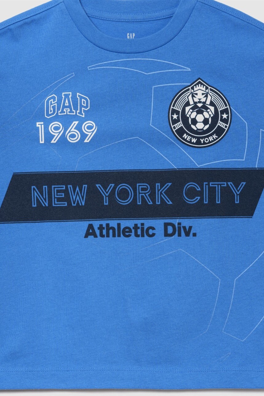 Remera Gráficio Niño Supersonic Blue 184143