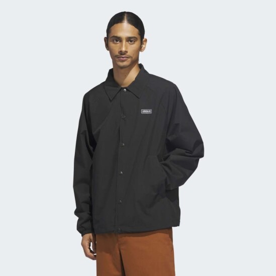 Campera Adidas Skateboarding Coach Negro