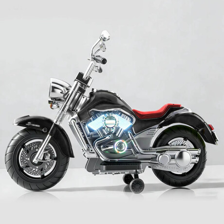 Moto A Batería Chopper Retro Infantil C/Luz Sonido Moto A Batería Chopper Retro Infantil C/Luz Sonido