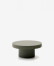 Mesa de centro Aiguablava de cemento verde Ø 66 cm verde Ø 66 cm