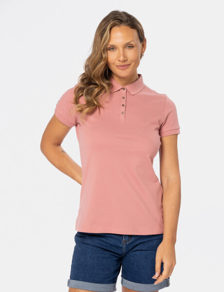 POLO PIQUE LISA Coral