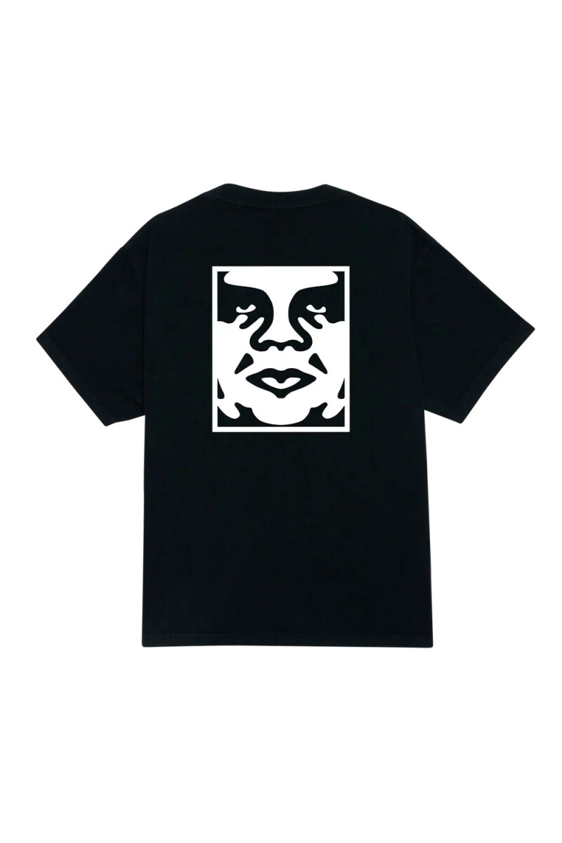 OBEY BOLD ICON FACE Negro