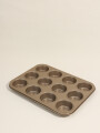 Horno Asadera Muffins 12 Moldes 8 Color Unico