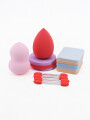 SET ESPONJAS MAQUILLAJE MULTICOLOR