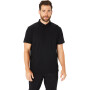 ASICS Spiral Embroidery Polo.Shirts - Hombre Performance Black
