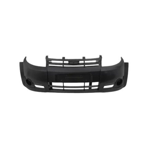 PARAGOLPE DELANTERO NEGRO LISO CON CARETA Paragolpe Delantero Negro Liso Con Careta