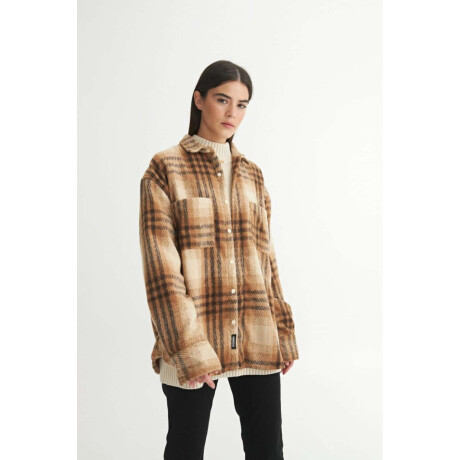 Sobrecamisa Astrid Tostado