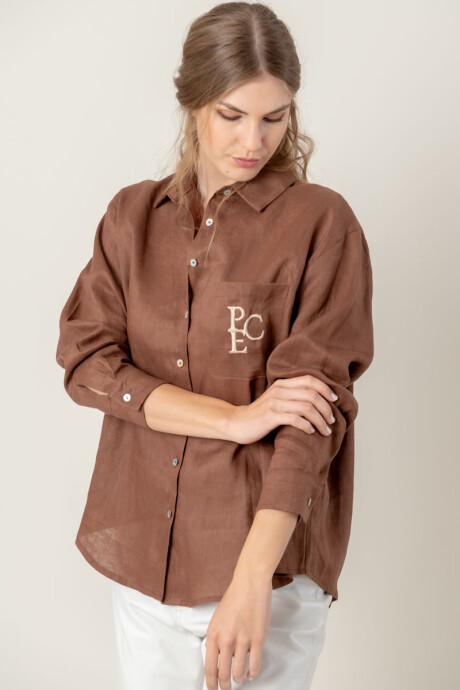 Camisa costa Chocolate