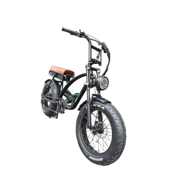 Bicicleta Electrica Gogreen Vintage Rod 20 350W 48V Shimano® Variante Color Marron