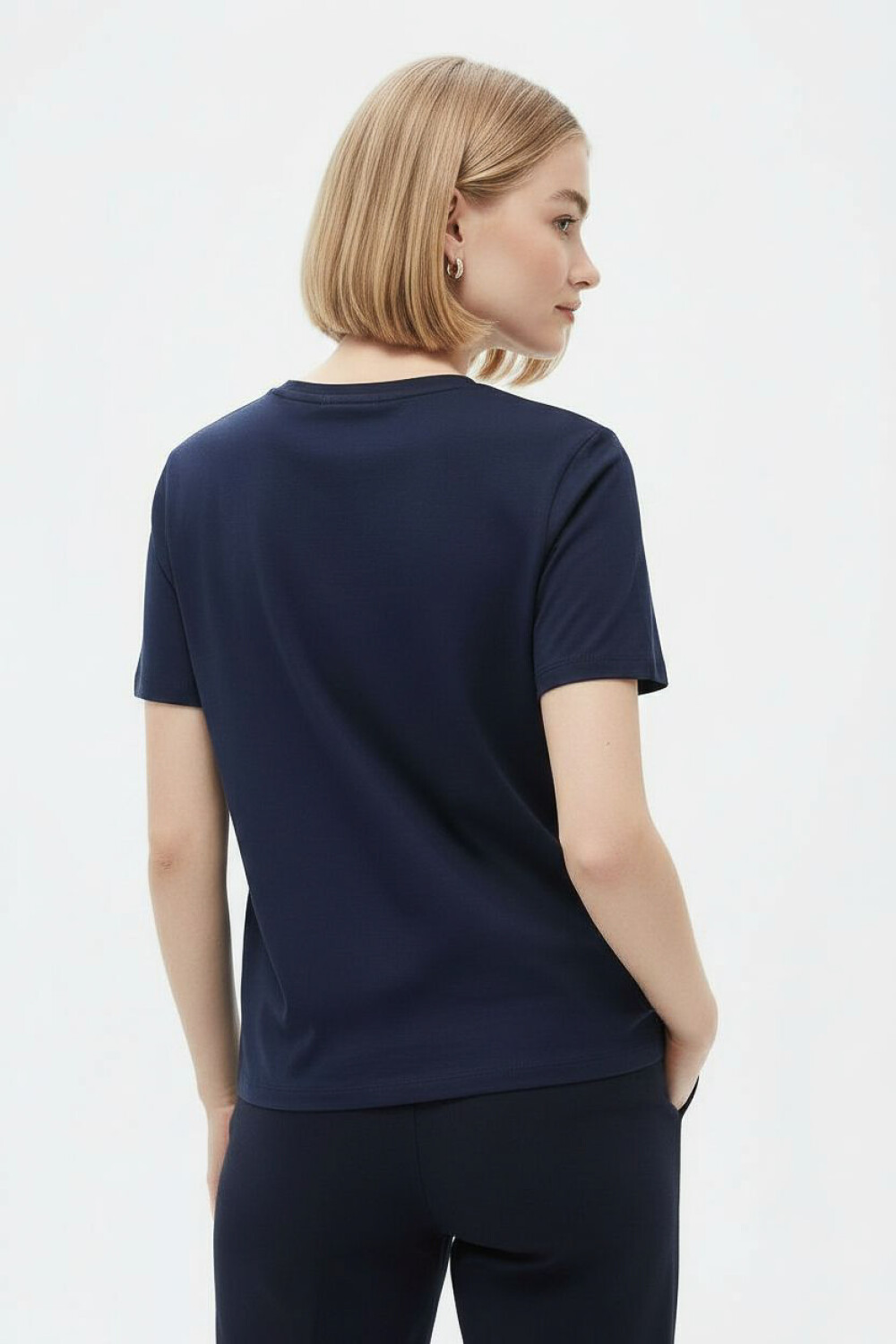 Remera Violeta Estampado 3