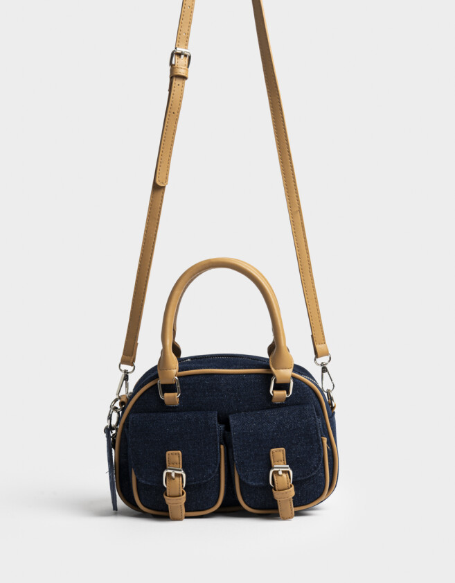 Bowling Carteras Medianas - Azul Gastado
