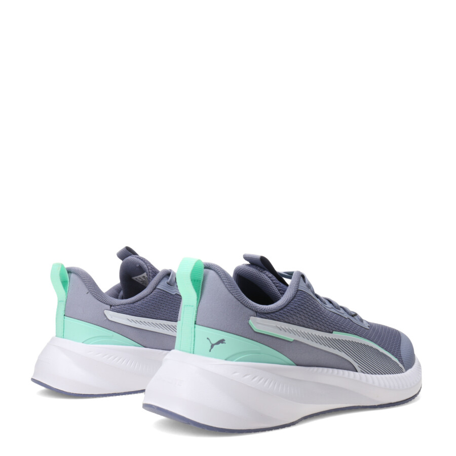 Championes de Niños Puma Flyer Lite 3 Jr Gris - Verde Menta