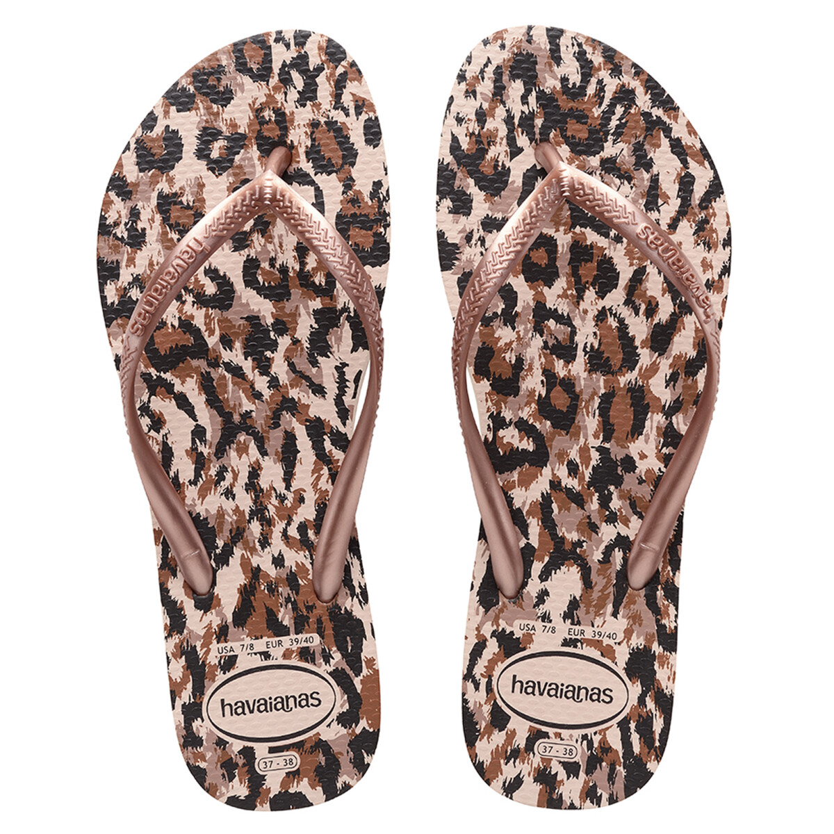 Sandalia de Mujer Havaianas Slim Animals - Rosa 