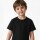 Remera Básica Infantil en Algodón Negro