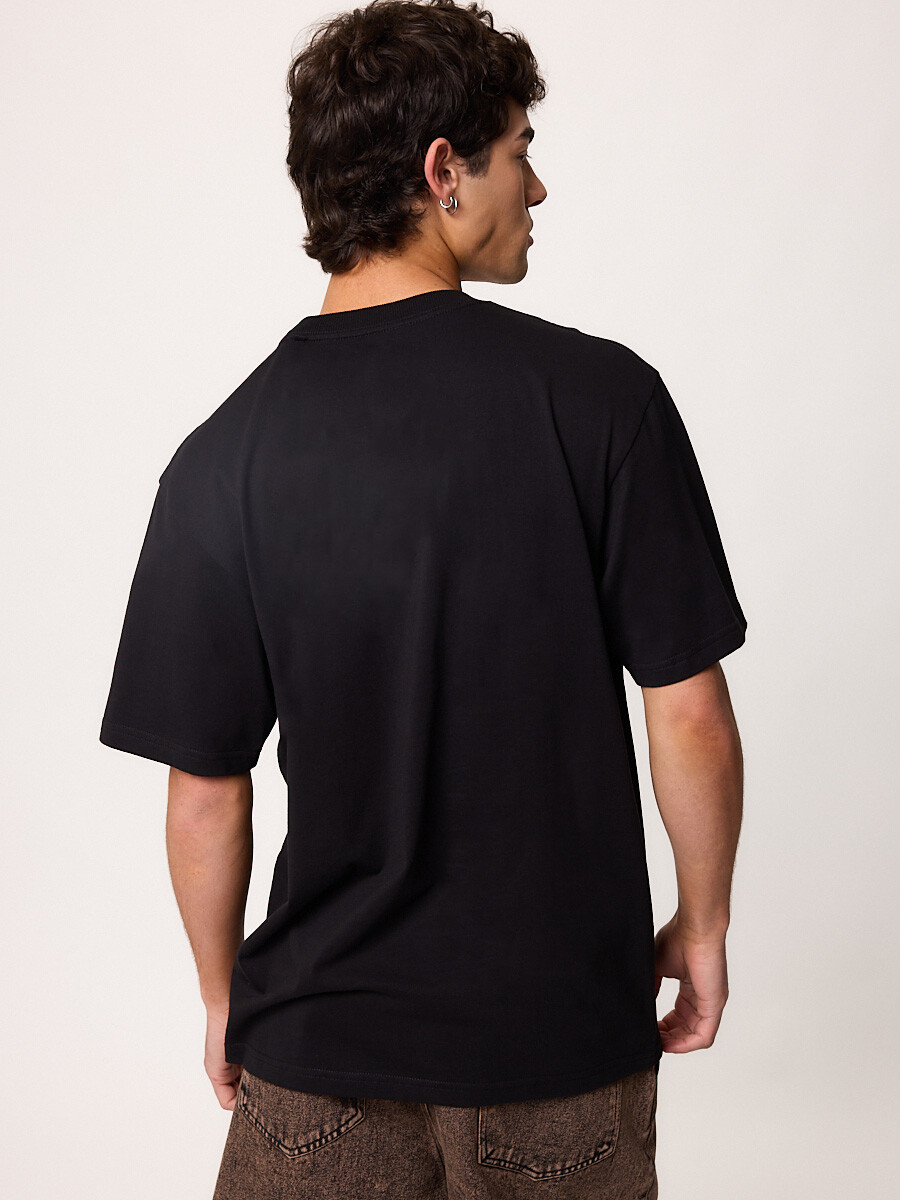 T-SHIRT M/C XIEDI DIXIE Negro