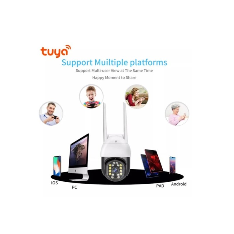 CAMARA DE SEGURIDAD TUYA SMART WATERPOOF MINI 1.8 SM-C18A CAMARA DE SEGURIDAD TUYA SMART WATERPOOF MINI 1.8 SM-C18A