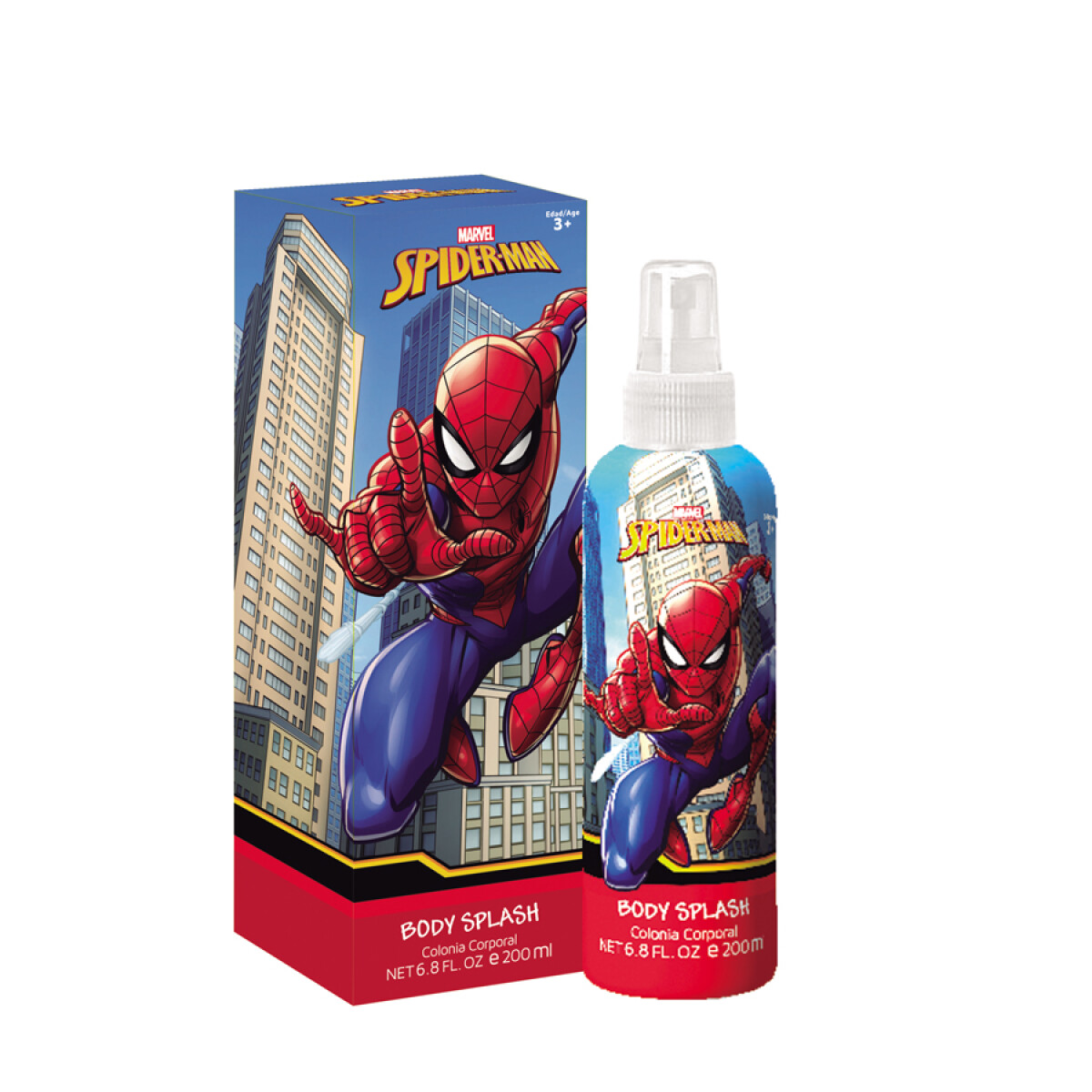 Perfume para Chicos Disney Spiderman Body Splash 200 Ml 