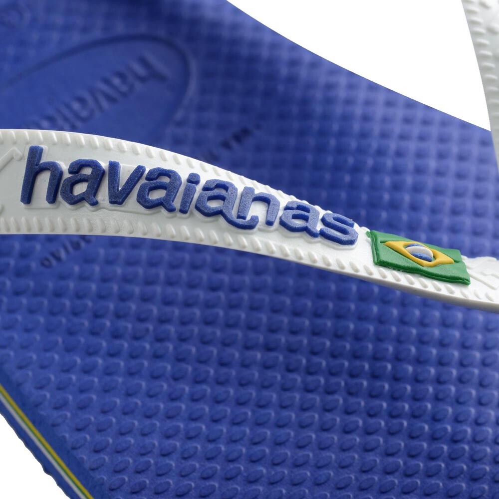 Sandalias Havaianas Brasil Logo Hombre Azul Naval