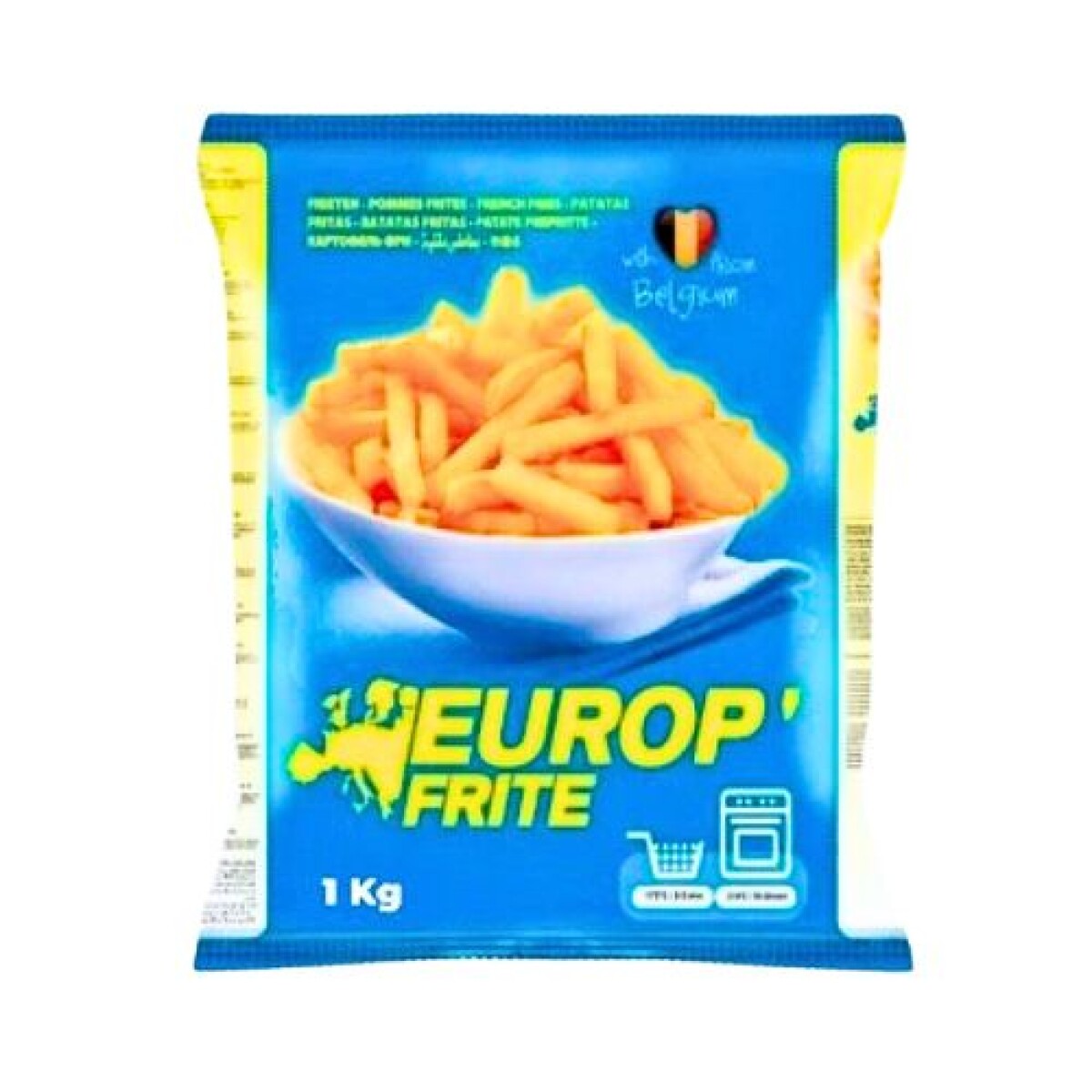 Papas Bastón 9 mm Europ Frite' - - 1 kg 