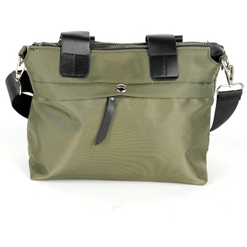 Bandolera Canva modelo Barcelona en nylon Verde