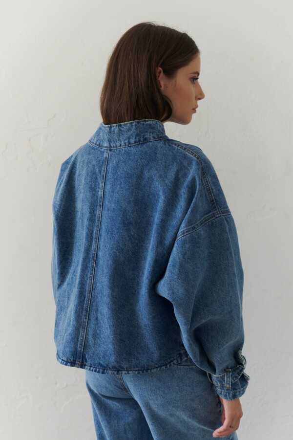 CAMPERA JEAN AZUL