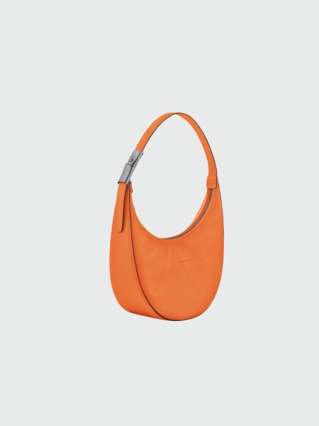 Longchamp -Cartera hobo M, Roseau Essential Naranja