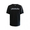 REMERA AUF CUELLO A LA BASE NEGRO