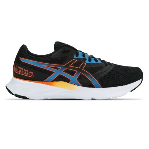 Zapatillas Running Fuzeblast Se Hombre Black/habanero
