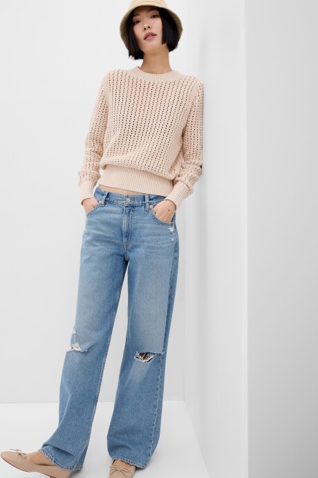 Buzo Crochet Mujer Chino