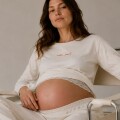 Imagen de Conjunto de Pijama Uma Crema