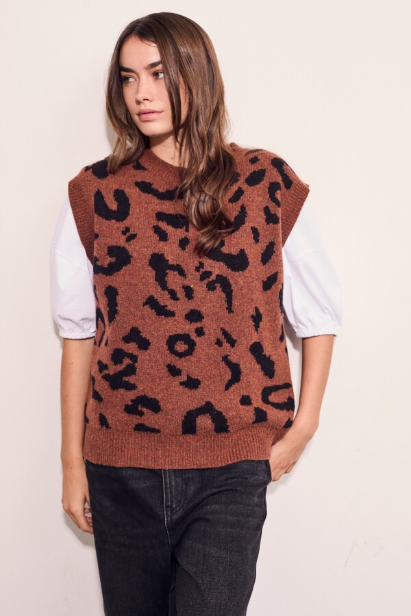 Chaleco Animal Print Animal Print