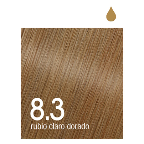 TINTA LEAU VIVE KIT ESTUCHE Nº8.3 RUBIO CLARO DORADO TINTA LEAU VIVE KIT ESTUCHE Nº8.3 RUBIO CLARO DORADO