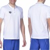 Remera Deportiva Unisex Arena Teamline Short Sleeve Polo Blanco