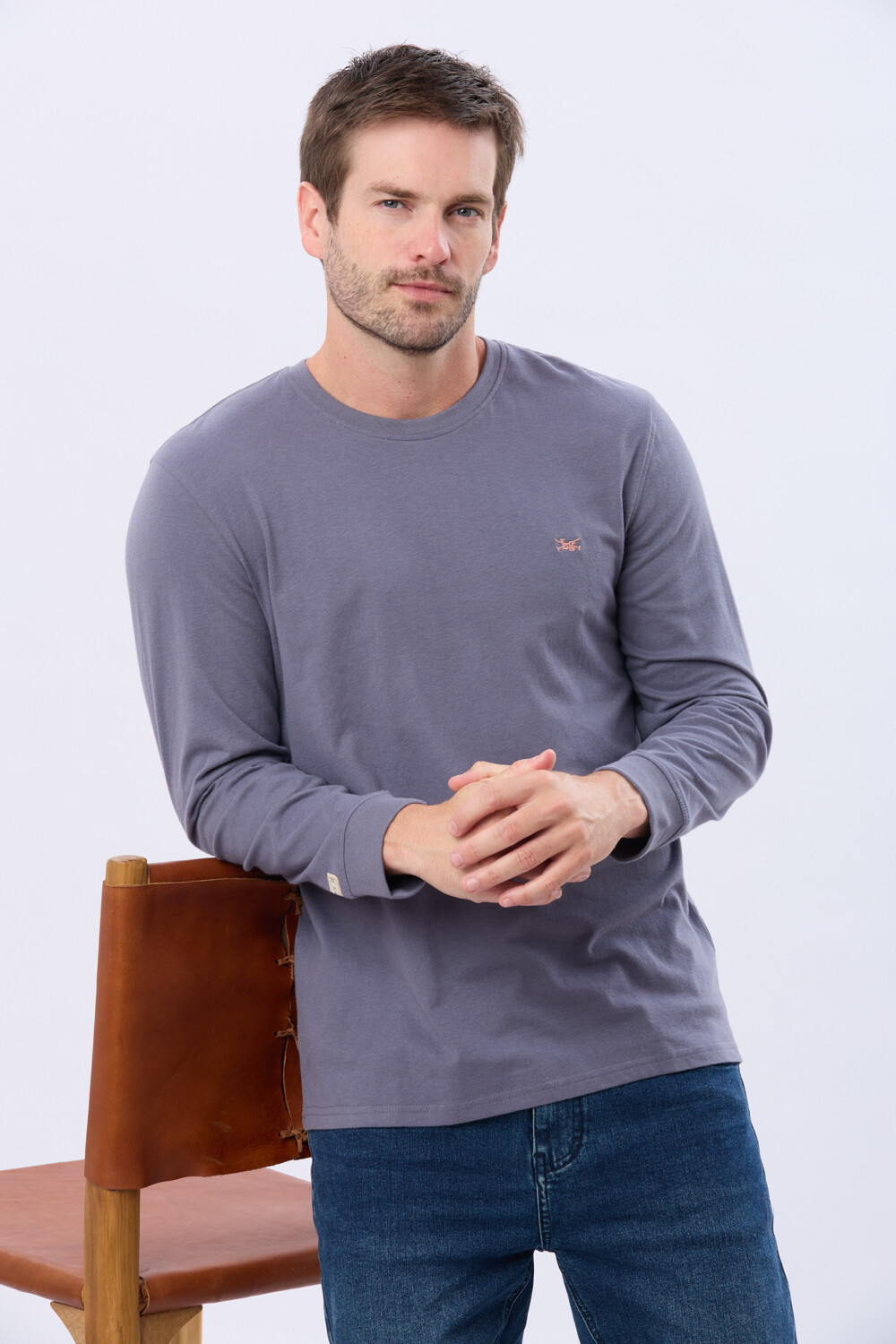 REMERA BÁSICA DE ALGODÓN Indigo