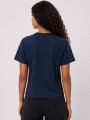 Remera Nontuela Azul Marino