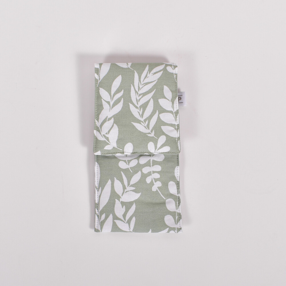 Estuche Gaia Col. Ava Hojitas Verde