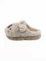 PANTUFLA BEIGE