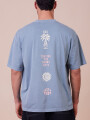 T-SHIRT GONET RUSTY Azul Piedra