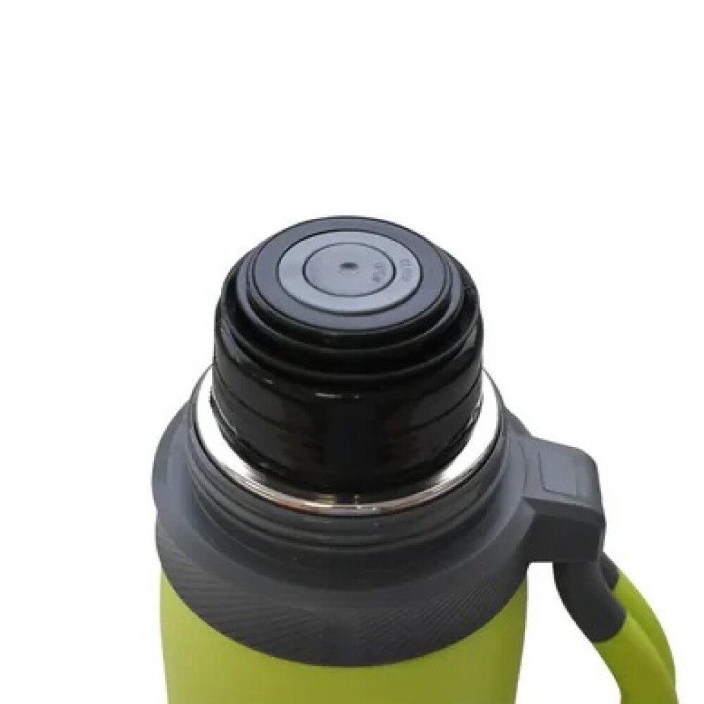 Termo National Geographic 1200?ml Verde Mate / Amarillo TERMO NAT GEO 1200ML VERDE MATE/AMARILLO