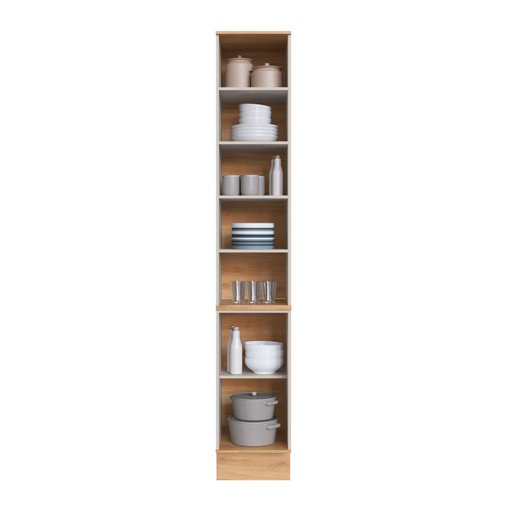 Despensa Everest con 2 puertas 0,40 m Color: Carvalho/Panna Despensa Everest Con 2 Puertas 0,40 M Color: Carvalho/panna