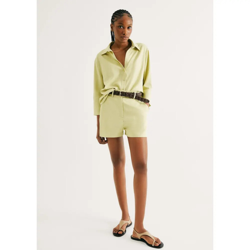 SHORTS FEM VERDE CLARO